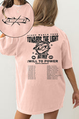 Ateez Towards The Light: Will to Power Shirt World Tour Tee For Women