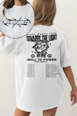 Ateez Towards The Light: Will to Power Shirt World Tour Tee For Women