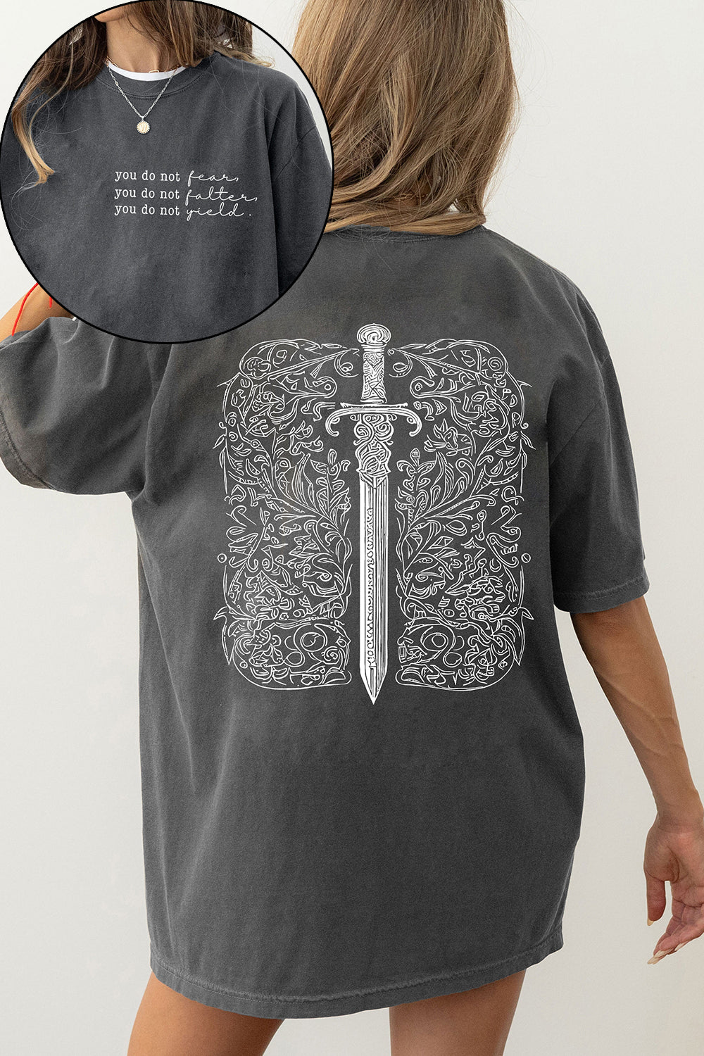 You Do Not Yield You Do Not Falter Thrones Of The Glass Tee For Women