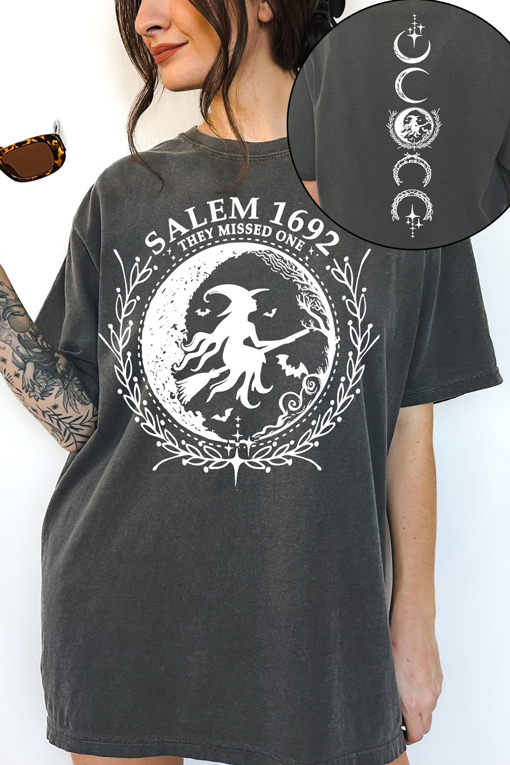 Salem Witch 1692 Halloween Tee For Women