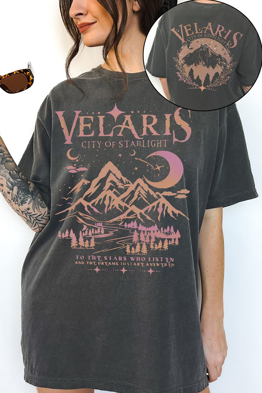 Velaris City Of Starlight Night Court Sarah J Maas Tee For Women