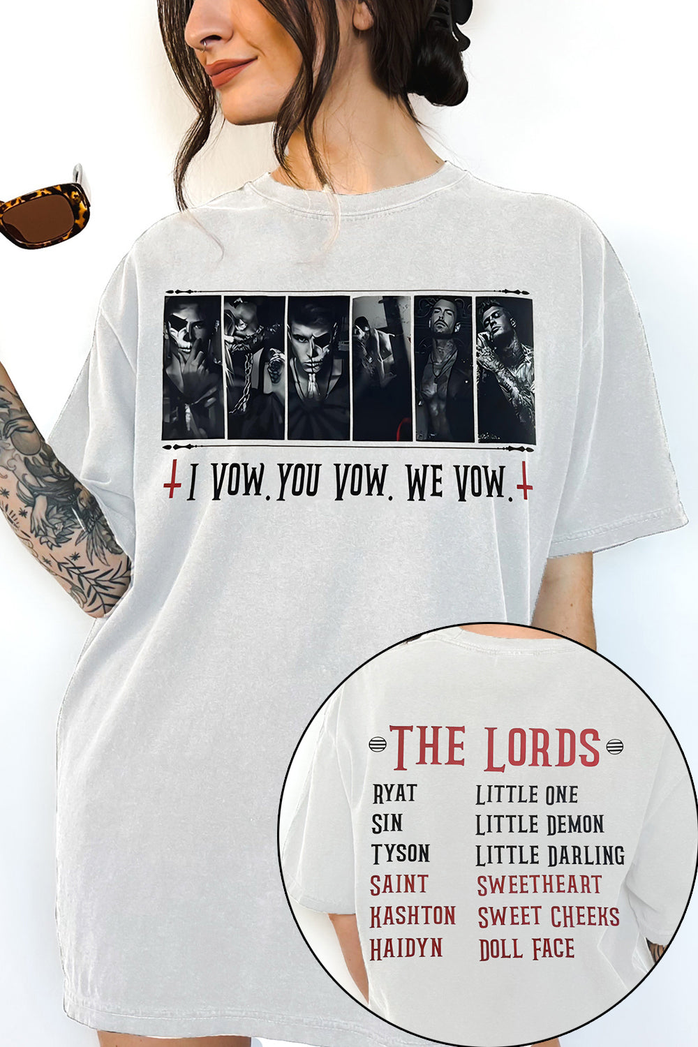 I Vow You Vow We Vow The Lords Tee For Women