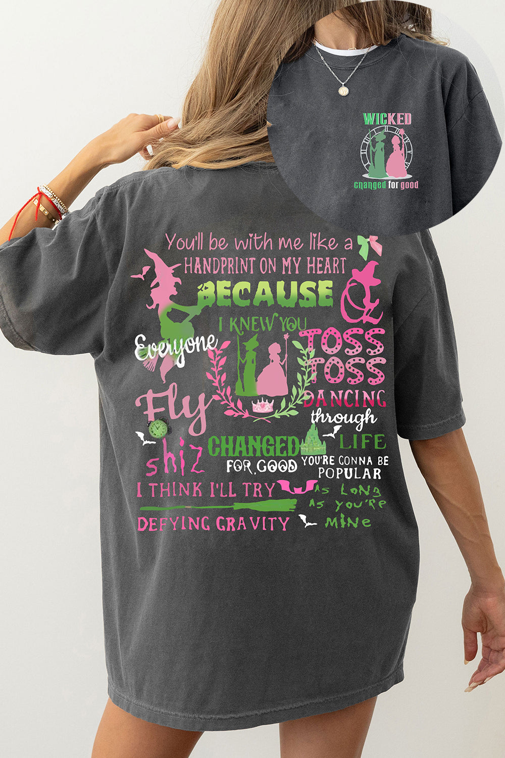 Wicked Wizard of Oz Movie Tee For Women