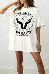 They Didn't Burn Witches They Burned Women Witchy Women Right Tee For Women