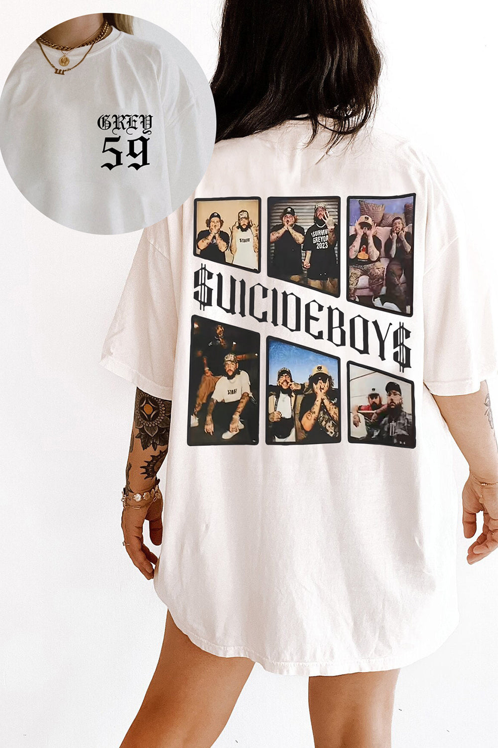 $uicideboy$ Greyday 2024 Tee For Women