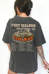 Posty 2025 Tour Jelly Roll Merch Tee For Women