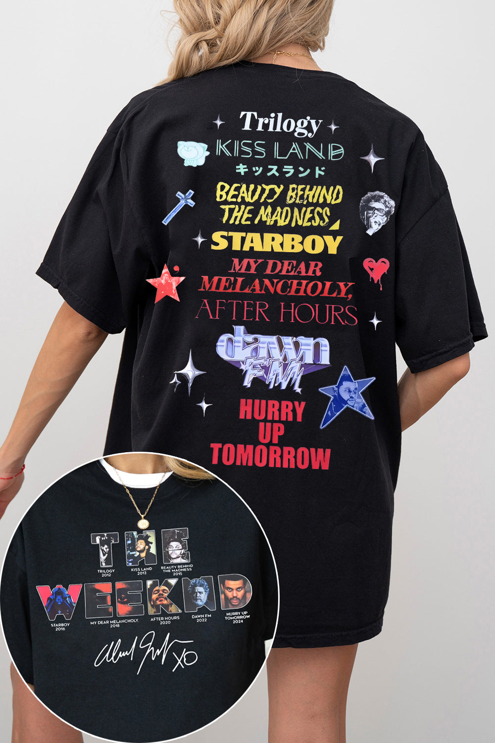 The Weeknd 2024 Album Hurry Up Tomorrow Tee For Women