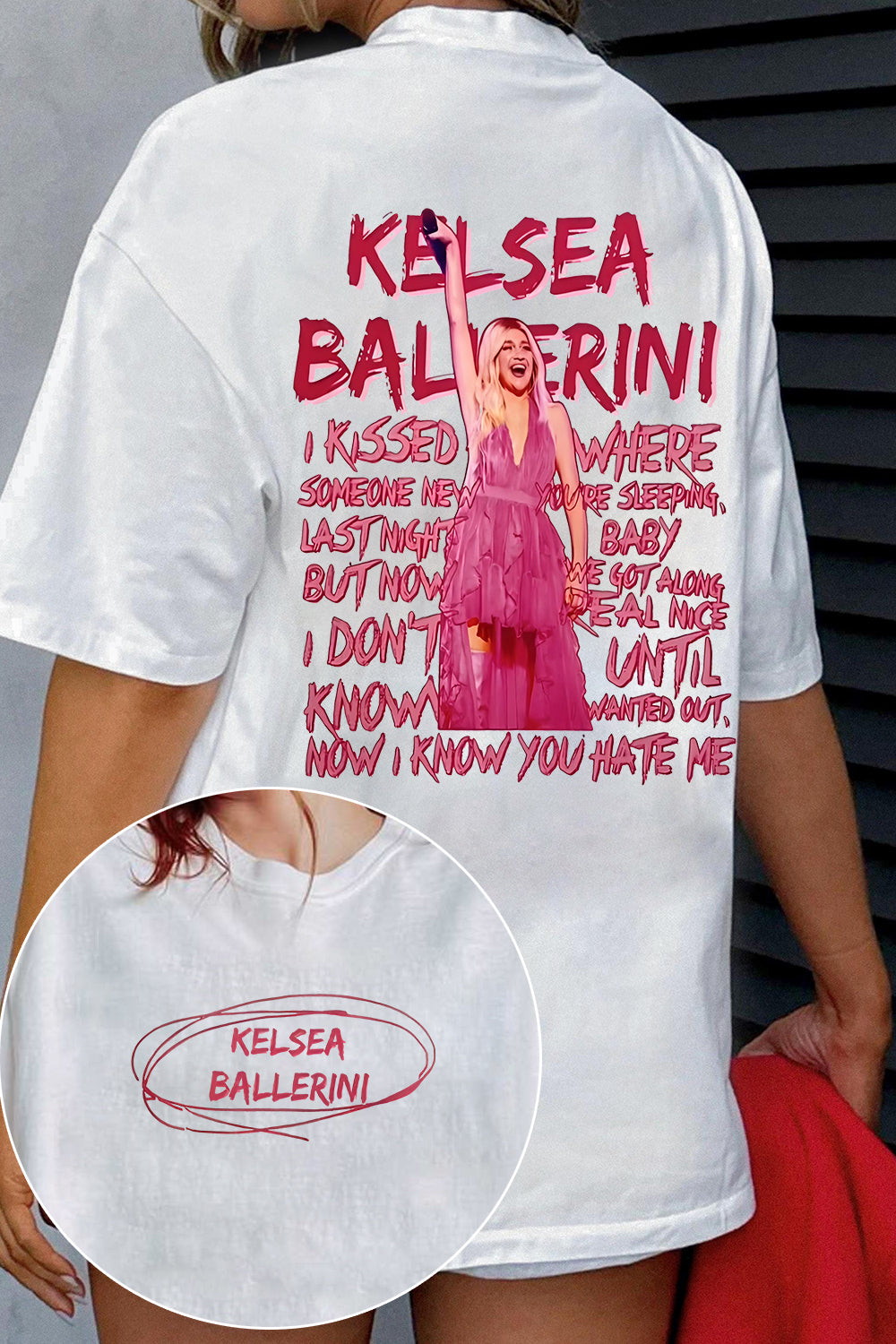 Kelsea Ballerini Country Music Tour Merch Tee For Women