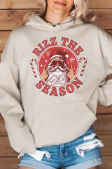 Rizz the Season Christmas  Hoodies For Women