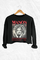 Manon Blackbeak We Are Thirteen Throne Of Glass Merch Crop Sweatshirt For Women