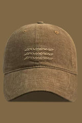 Vintage Embroidered Baseball Cap - Unisex