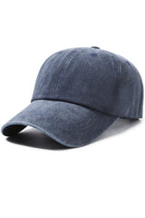 Washed Denim Baseball Cap - Unisex