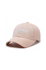 Outdoor letter embroidered baseball cap-unisex style